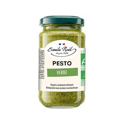 Emile Noël Pesto verde bio en bocal, 180g