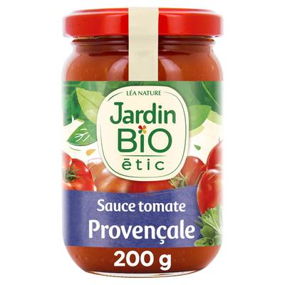 Jardin Bio Etic Sauce Tomate Provençale bio en bocal, 200g