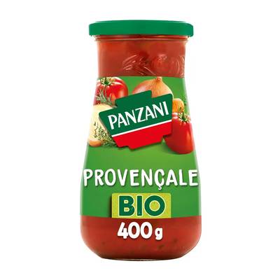 Panzani Sauce tomate Provençale Bio en bocal, 400g