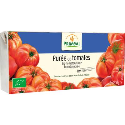 Priméal Purée de tomate, Bio en brique, 3x200g