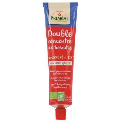 Priméal Double Concentré de Tomates, Bio en tube, 200g