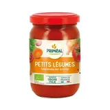 Priméal Sauce tomate aux petits légumes bio en bocal, 200g
