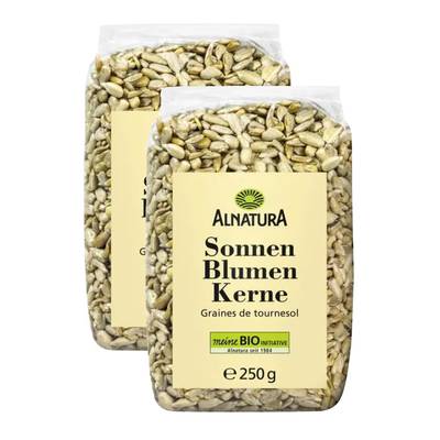 Alnatura Graines de tournesol bio, Lot de 2x250g