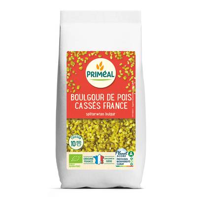 Priméal Boulgour de pois cassé  bio, 500g