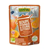 Danival Soupe Potimarron Butternut bio - Soupe liquide en sachet pour 2, 50cl