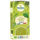 Priméal Soupe Velouté de légumes verts bio - Soupe liquide en brique individuelle, 33cl