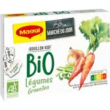 Maggi Bouillon Kub Légumes Bio - 8 cubes, 8x10g