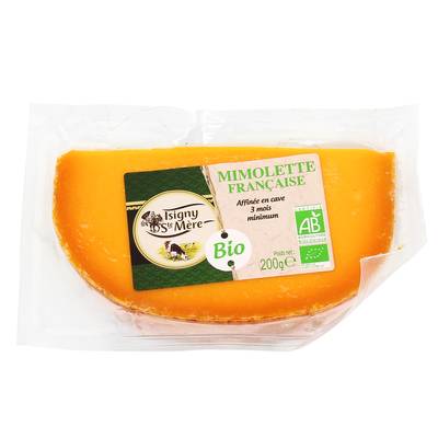 Isigny Ste mère Mimolette bio demi-vieille, 200g