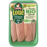 Loué Aiguillettes de Poulet Bio, 180g