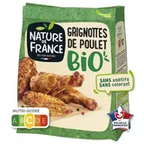 Nature De France Grignottes de Poulet Rôti Bio, 250g