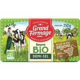 Grand Fermage Beurre bio demi sel, 250g