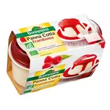 Bonneterre Panna cotta bio nappage framboise, 2x130g