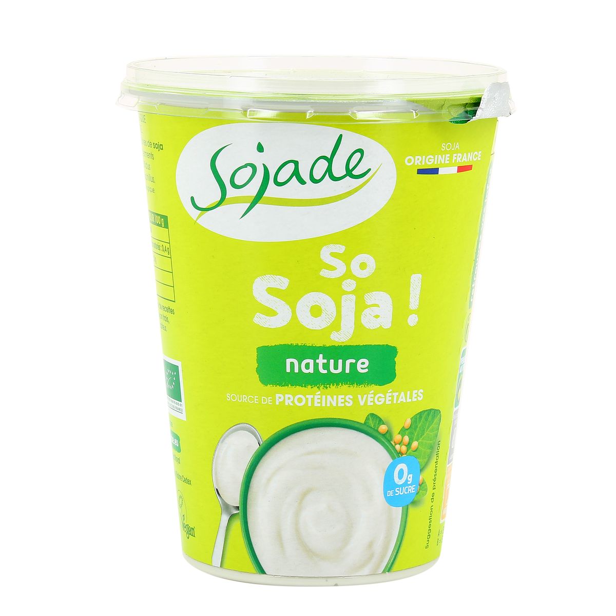 Sojade Spécialité bio au soja nature, 400g