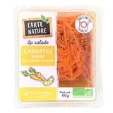 Carte Nature Carottes Fraîches Râpées Bio, 160g