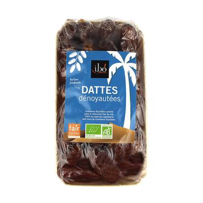 Ibo Dattes Dénoyautées bio et équitable, 250g