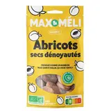 Max et Méli Abricots bio dénoyautés, 250g