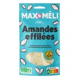 Max et Méli Amandes bio effilées Espagne, 125g