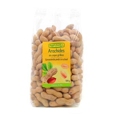 Rapunzel Cacahuètes bio en coque, 500g