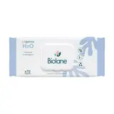 Biolane Lingettes épaisses H20, 72 lingettes