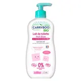 Carryboo Lait de Toilette Bio tout doux au beurre de karité Bio, 500ml