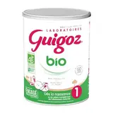 Guigoz Lait bébé en poudre Bio 1er âge, 0-6 mois, 800g