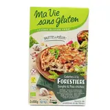 Ma Vie Sans Gluten Galettes Champignons & Pois Chiches sans gluten Bio en sachet, 2x100g