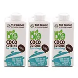 The Bridge Coco cuisine bio, Lot de 3x200ml