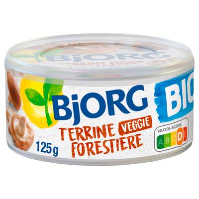 Bjorg Veggie Terrine forestière bio en conserve, 125g