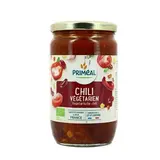 Priméal Chili végétarien bio en bocal, 665g