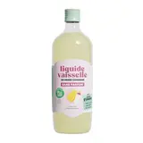 Super Flacon Liquide vaisselle sans parfum, Recharge en verre 1L