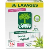 L'arbre Vert Lessive en poudre hypoallérgénique, 1,8kg