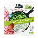 Aquibio Haricots Verts très fins Bio, 450g