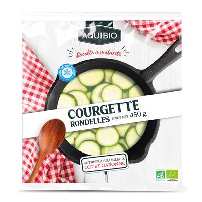 Aquibio Courgettes Bio, 450g