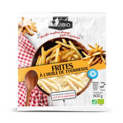 Aquibio Frites Bio, 600g