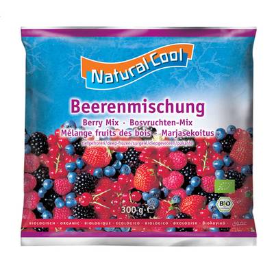 Natural Cool Mélange de fruits des bois entiers bio, 300g