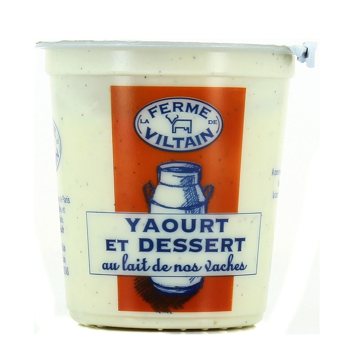 Ferme de Viltain Yaourt Dessert à la Vanille, 180g