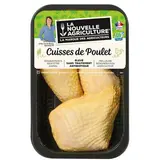 La Nouvelle Agriculture Cuisses de Poulet Jaune Bleu Blanc Coeur, 2x180g