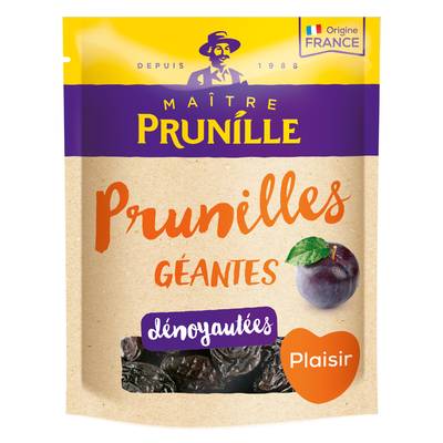 Maitre Prunille Prunilles Géantes Dénoyautés, 500g