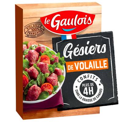 Le Gaulois Gésiers de Volaille Confits, 300g