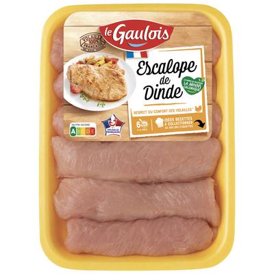 Le Gaulois Escalopes de Dinde, 6x120g