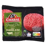 Charal Steaks Hachés 12%MG Race Charolaise Grand Cru, 2x130g