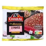Charal Pavés de Boeuf Marinés à l'Echalote, 2x130g