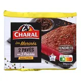 Charal Pavés de Boeuf Marinés aux 3 Poivres, 2x130g