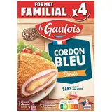 Le Gaulois Escalopes Cordon Bleu de Dinde, 4x100g
