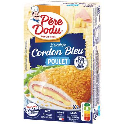 Père Dodu Cordon Bleu au Poulet, 2x100g