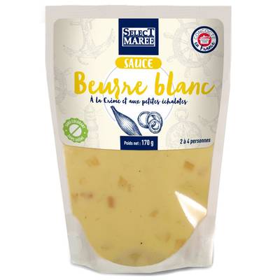 Select Maree Sauce au Beurre Blanc à la Crème et Petites Echalottes, 170g