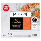 Labeyrie Saumon Fumé Atlantique Les Essentiels, 3-5 tranches - 100g