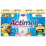 Actimel Yaourt à boire Vanille, 8x100g