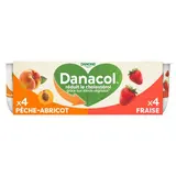 Danacol Yaourt aux fruits 0%, 8x125g