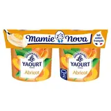 Mamie Nova Yaourt abricot, 2x150g